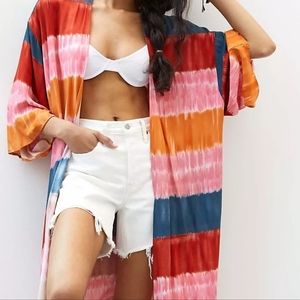 LONG WATERCOLOR CARDIGAN